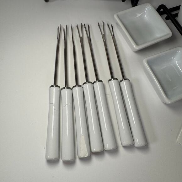 The Pampered Chef Simple Additions Fondue Accessory Set #1965 - Picture 4 of 6